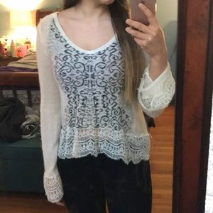 ❌sold❌ Flowy Free People Sweater